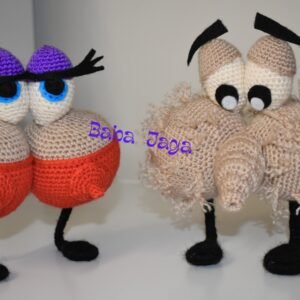 pdf files duo lady peanuts and lord pecker crochet patterns