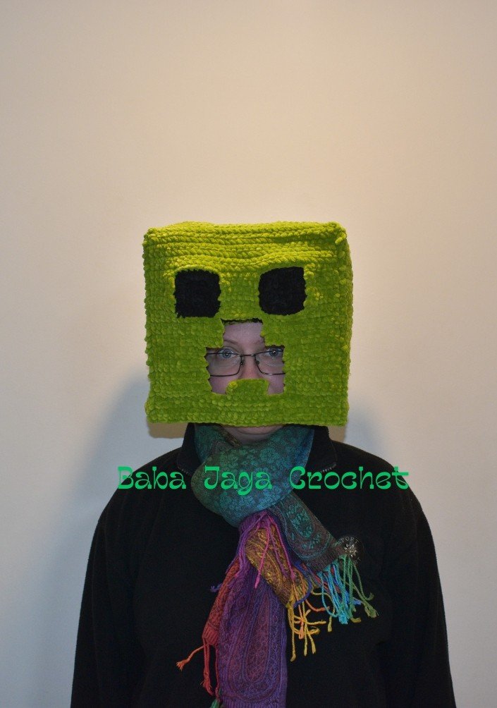 pdf creeper hat crochet pattern
